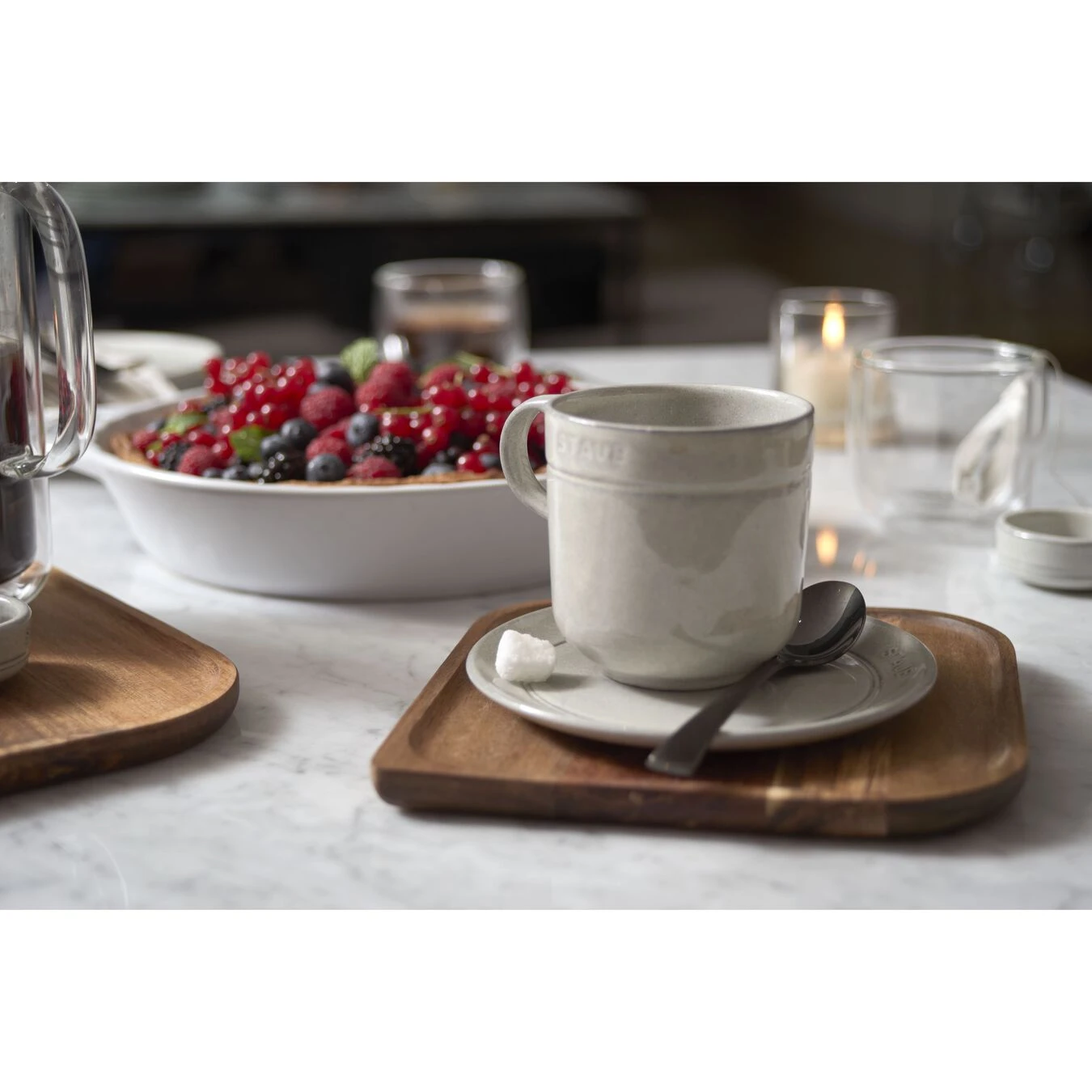 Staub 350 Ml Ceramic Mug White Truffle 4 Staub 350 Ml Ceramic Mug White Truffle - Image 2