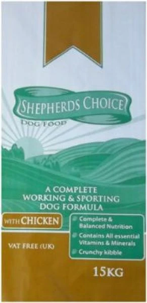 Cambrian Dog - Shepherds Choice Chicken 15kg 3 Cambrian Dog - Shepherds Choice Chicken 15kg