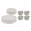 Staub White Truffle 4 Person Dinner Set