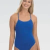 Dolfin - Womens Uglies Revibe Blue Tie Back One-Piece Swimsuit 2 Dolfin - Womens Uglies Revibe Blue Tie Back One-Piece Swimsuit -Craghoppers shop 0910sld 480 front grande
