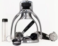 ROK EspressoGC Manual Espresso Machine, Explorer Edition Bundle