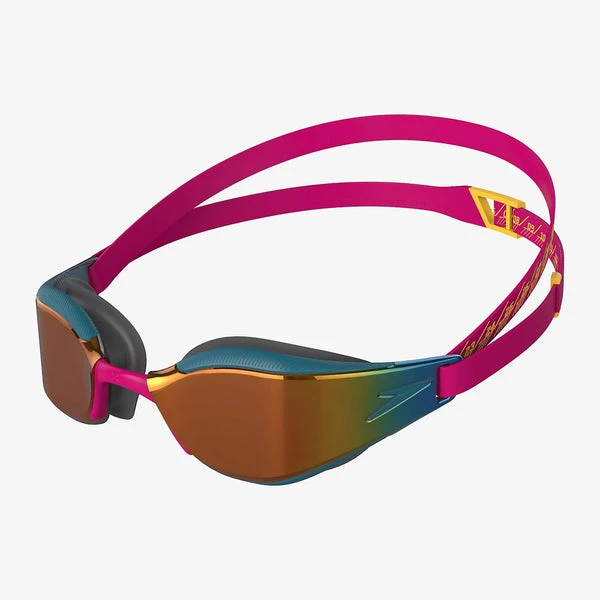 Speedo - Fastskin Goggles Hyper Elite Mirror Red/Blue 3 Speedo - Fastskin Goggles Hyper Elite Mirror Red/Blue