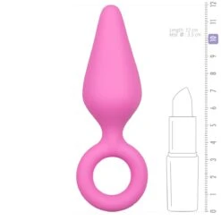 Pink Buttplugs With Pull Ring - Medium 11 Pink Buttplugs With Pull Ring - Medium -Craghoppers shop 1625142737.ET215PNK 5