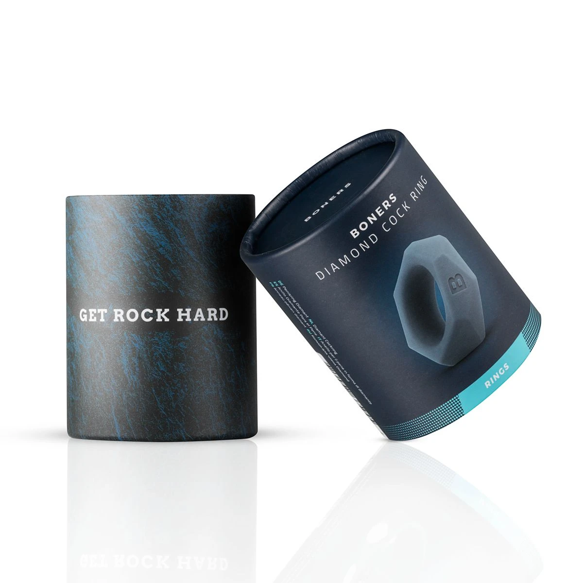 Boners Diamond Cock Ring - Grey 5 Boners Diamond Cock Ring - Grey - Image 3