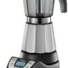 DeLonghi EMKP 63.B Alicia Plus Electric Stovetop Espresso Maker, 3 & 6 Cups -Craghoppers shop 1734