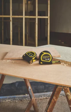 Stanley 8m Tape Measure 2 Pack -Craghoppers shop 2086H A2