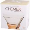 Chemex Pre-folded Circles Paper Coffee Filters For 6, 8 And 10 Cup Coffeemaker, 100 Pcs