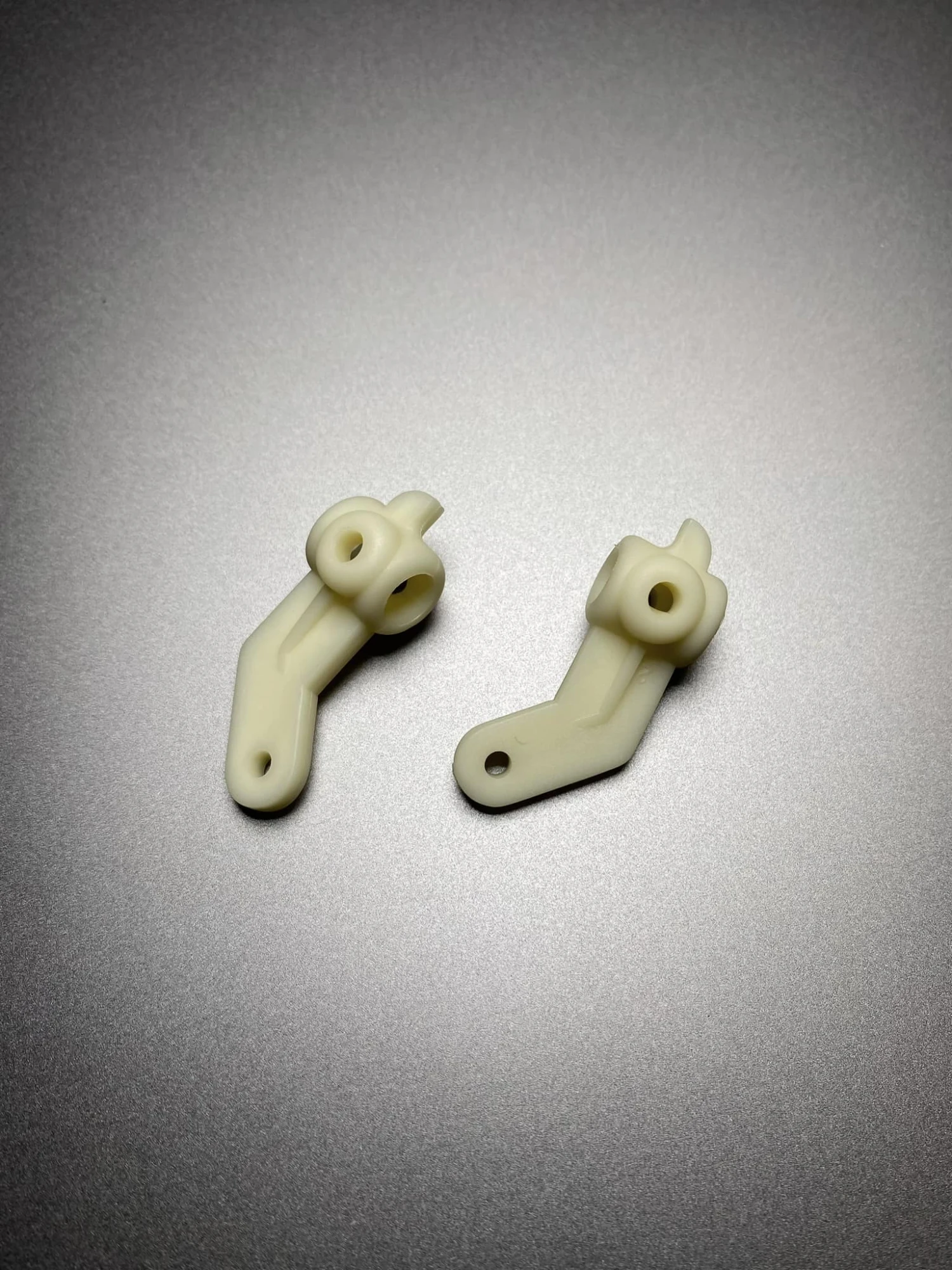Steering Blocks (worlds Style), White FR-0006 2 Steering Blocks (worlds Style), White FR-0006