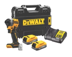 DeWalt DCF850E2T-GB 18V 2 X 1.7Ah Li-Ion PowerStack Brushless Cordless Impact Driver -Craghoppers shop 381VV A2