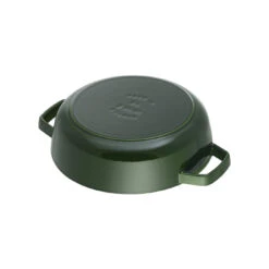 Staub 28 Cm Round Cast Iron Saute Pan Chistera Basil-green 10 Staub 28 Cm Round Cast Iron Saute Pan Chistera Basil-green -Craghoppers shop 40511 478 0 4