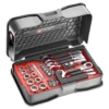 Facom 467BS.BOX Ultra Compact Ratchet Spanner, Socket And Bit Set -Craghoppers shop 467BS.BOX