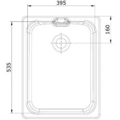 Rangemaster Farmhouse Belfast Kitchen Sink Single Bowl Ceramic White FREE Wastew -Craghoppers shop 48410005 3