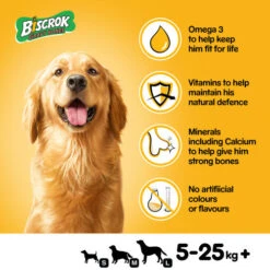 Pedigree Biscrok Gravy Bones Biscuit Original Adult Dog Treat -Craghoppers shop 5010394049979 04 mvauxz