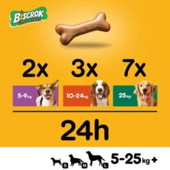 Pedigree Biscrok Gravy Bones Biscuit Original Adult Dog Treat -Craghoppers shop 5010394049979 05 tjssnn
