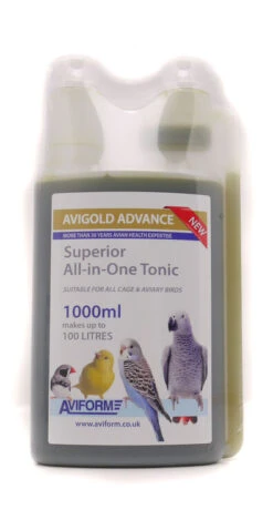 Aviform Avigold Advance All In One Liquid Cage & Aviary Birds Tonic