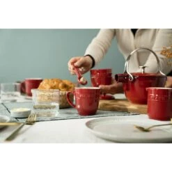 Staub 350 Ml Ceramic Mug Cherry -Craghoppers shop 750047478