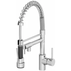 Sauber Kitchen Mixer Tap Dual Spout With Pull Out Spray -Craghoppers shop 8755483 4