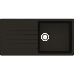 Reginox Harlem10 Kitchen Sink Single Bowl Black Granite Reversible Drainer Waste 10 Reginox Harlem10 Kitchen Sink Single Bowl Black Granite Reversible Drainer Waste -Craghoppers shop 8917204 4