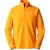 THE NORTH FACE M 100 GLACIER 1/4 ZP CONE ORANGE 23