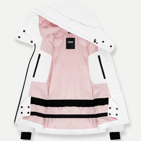 COLMAR LADIES TENDER SKI JACKET WHITE-PALE ROSE 23 5 COLMAR LADIES TENDER SKI JACKET WHITE-PALE ROSE 23 - Image 3