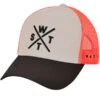 WATTS TRUCKER CAP TRIBE BLACK/FLUO ORANGE 23