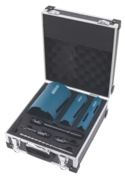 Erbauer Diamond Core Drill Kit 3 Cores