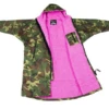 DRYROBE - Coat Long Sleeve Camo & Pink 2 DRYROBE - Coat Long Sleeve Camo & Pink -Craghoppers shop Dryrobe Camo Pink grande