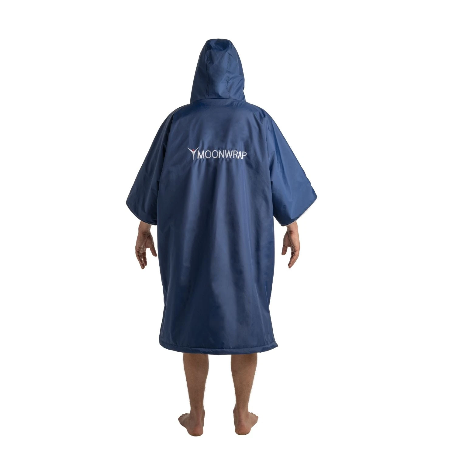 Frostfire Moonwrap Adults Short Sleeve Waterproof Changing Robe - Navy 3 Frostfire Moonwrap Adults Short Sleeve Waterproof Changing Robe - Navy - Image 2