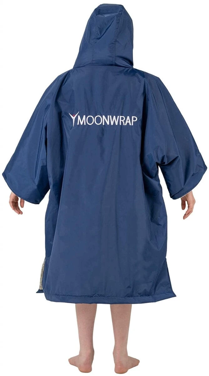 Frostfire Moonwrap Kids Waterproof Changing Robe - Navy 4 Frostfire Moonwrap Kids Waterproof Changing Robe - Navy - Image 2