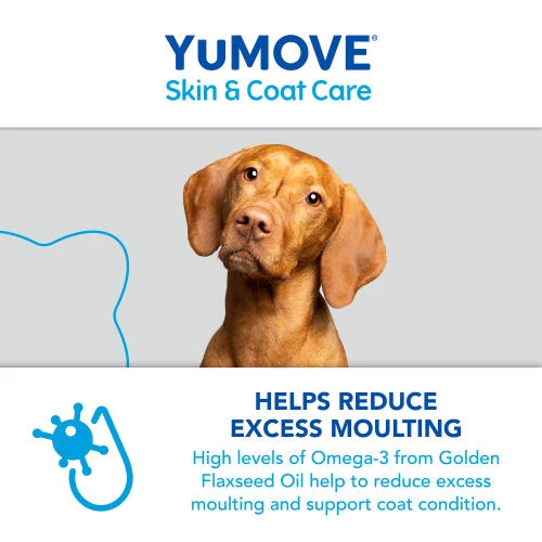 YuMOVE Skin & Coat Care Moulting For Adult Dogs 7 YuMOVE Skin & Coat Care Moulting For Adult Dogs - Image 5