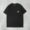 Carhartt WIP Pocket S/S Tee - Black -Craghoppers shop PocketS STee Black1 1024x1024