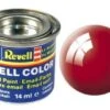 Revell 14ml Fiery Red Gloss Enamel Paint # 31 -Craghoppers shop RVL32131