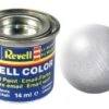 Revell 14ml Silver Metallic Enamel Paint # 90 -Craghoppers shop RVL32190