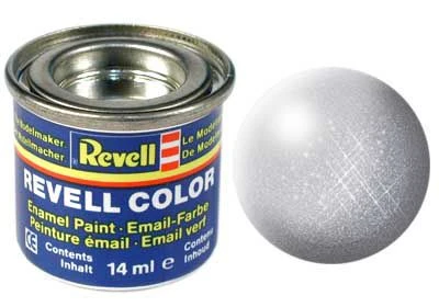 Revell 14ml Silver Metallic Enamel Paint # 90 3 Revell 14ml Silver Metallic Enamel Paint # 90