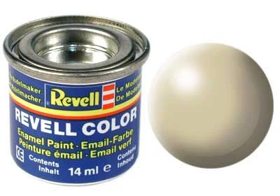 Revell 14ml Beige Silk Enamel Paint # 314 3 Revell 14ml Beige Silk Enamel Paint # 314