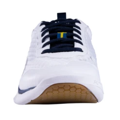 Salming Men's Viper SL Indoor Court Shoe White Navy -Craghoppers shop SMSA28309ViperSLWhiteNavy P4