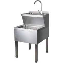 Janitorial Sink & Basin Stainless Steel Depth 700mm | Adexa THHWA57K