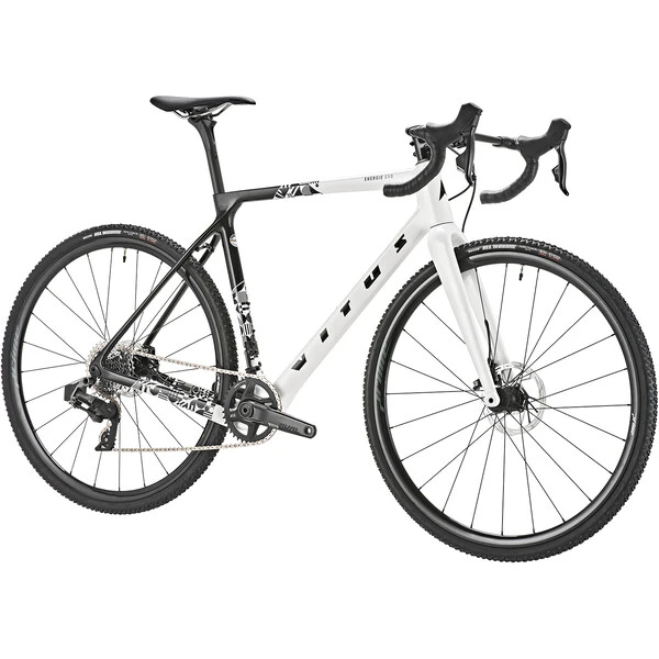 VITUS ENERGIE EVO Sram Rival ETAP AXS 38 Teeth Cyclocross Bike White/Black 2023 7 VITUS ENERGIE EVO Sram Rival ETAP AXS 38 Teeth Cyclocross Bike White/Black 2023 - Image 6