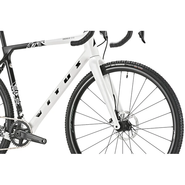 VITUS ENERGIE EVO Sram Rival ETAP AXS 38 Teeth Cyclocross Bike White/Black 2023 9 VITUS ENERGIE EVO Sram Rival ETAP AXS 38 Teeth Cyclocross Bike White/Black 2023 - Image 8