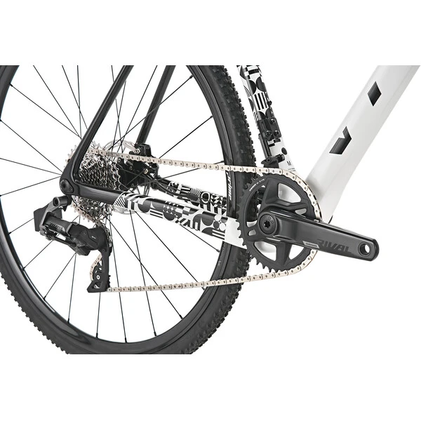 VITUS ENERGIE EVO Sram Rival ETAP AXS 38 Teeth Cyclocross Bike White/Black 2023 10 VITUS ENERGIE EVO Sram Rival ETAP AXS 38 Teeth Cyclocross Bike White/Black 2023 - Image 9