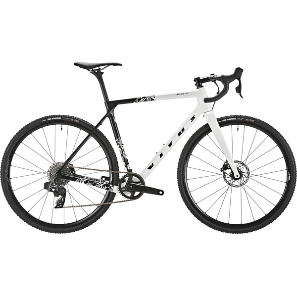 VITUS ENERGIE EVO Sram Rival ETAP AXS 38 Teeth Cyclocross Bike White/Black 2023 2 VITUS ENERGIE EVO Sram Rival ETAP AXS 38 Teeth Cyclocross Bike White/Black 2023