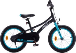 AMIGO Flip 18 Inch 26.5 Cm Boys Coaster Brake Black/Blue