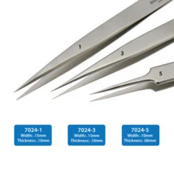 Bergeon 7024 Set Of 3 Non Magnetic Tweezers 10 Bergeon 7024 Set Of 3 Non Magnetic Tweezers -Craghoppers shop bergeon 7024 P03 tweezer set photo3 92411.1659442494