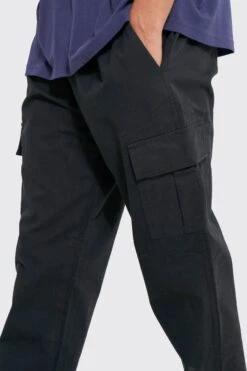 Tall Slim Fit Cargo Trousers -Craghoppers shop bmm04216 black xl 4