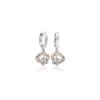 Clogau Always In My Heart White Topaz Drop Earrings -Craghoppers shop clogau always in my heart white topaz drop earrings p37122 23223 image