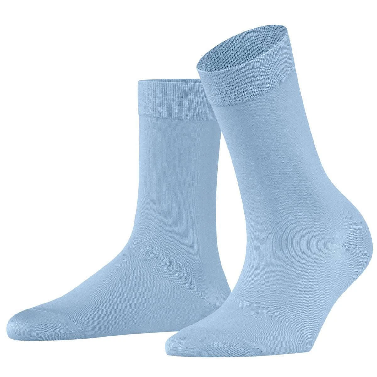 Falke Cotton Touch Socks - Crystal Blue 3 Falke Cotton Touch Socks - Crystal Blue