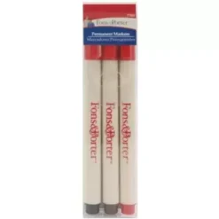 3 Fine Tip Permanent Fabric Markers By Fons & Porter | GoldStar Tool