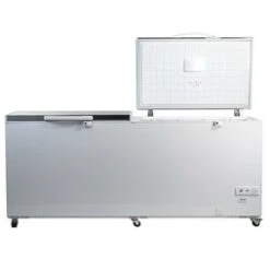 Contender 655L Capacity Twin Lid Chest Freezer -Craghoppers shop fzc019 right
