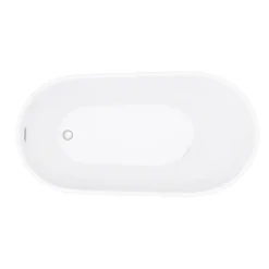 Toreno 1370 Small Modern Slipper Free Standing Bath -Craghoppers shop gd8225137 n d1