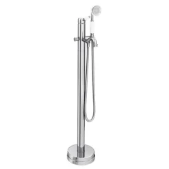 Lancaster Traditional Chrome Single Lever Freestanding Bath Shower Mixer 9 Lancaster Traditional Chrome Single Lever Freestanding Bath Shower Mixer -Craghoppers shop lch8fs d1